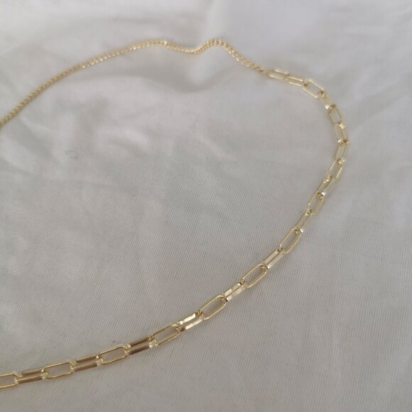 Kendra Scott Leighton Convertible White Pearl Gold Chain Necklace - Picture 3 of 4